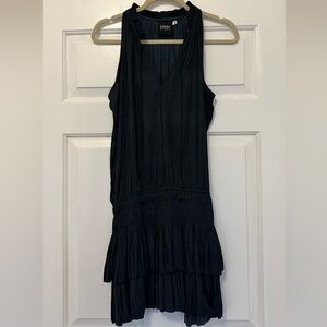 Moon Ryder Navy Drop Waste Mini Dress